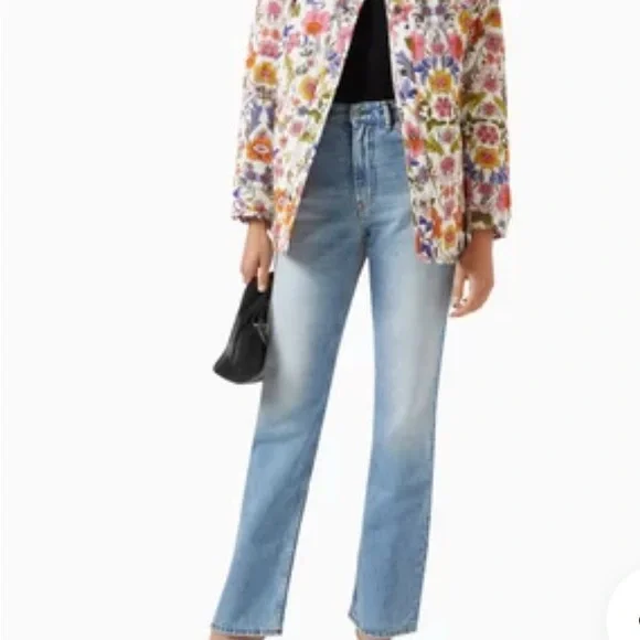 Quilted Jacket in Viscose by Never Fully Dressed. - Picture 5 of 10